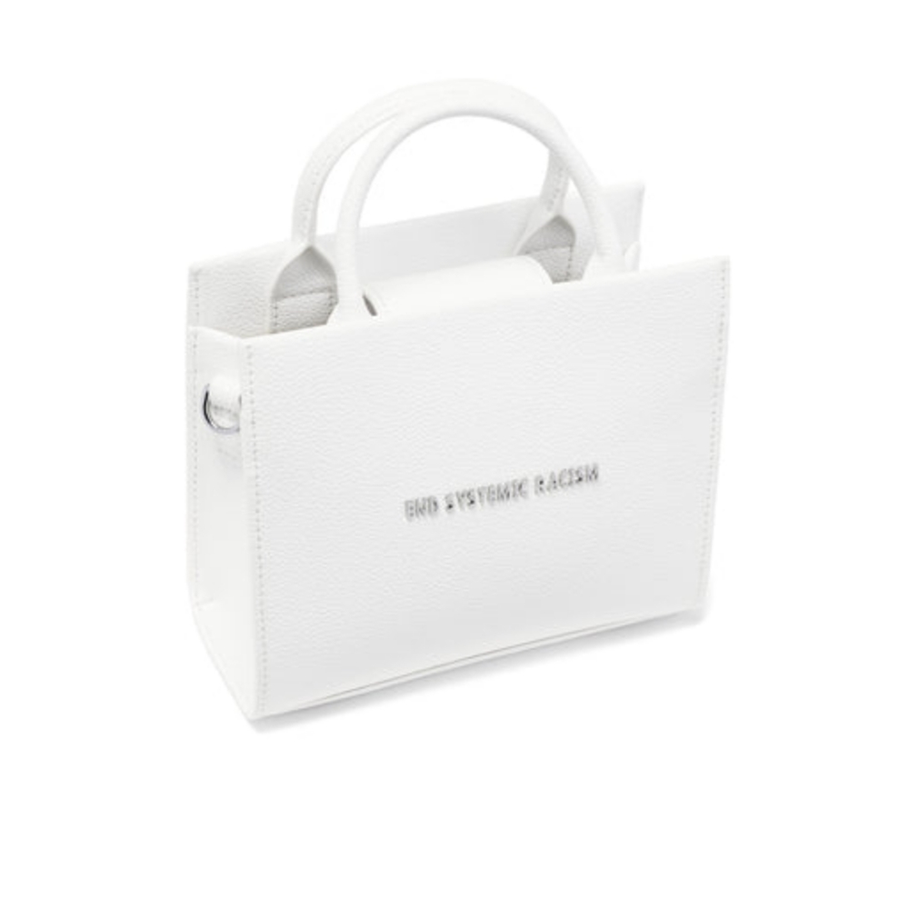Brandon Blackwood Mini Crossbody ESR Tote Bag Cloud White NWT Sold Out